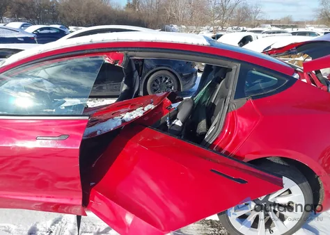 2023 Tesla Model 3 Rear-Wheel Drive from USA, damaged, VIN 5YJ3E1EAXPF449218